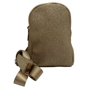 MMS Brands Golden Sparkly Sling Bag
